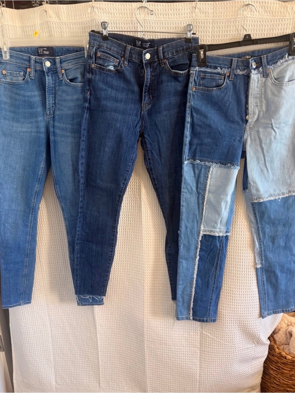 GAP & Wild Fable Women’s Mixed Wash Skinny Jeans - Blue